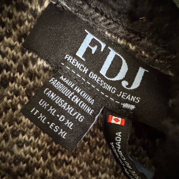Wool coat FDJ. Size: XL - Picture 2 of 4